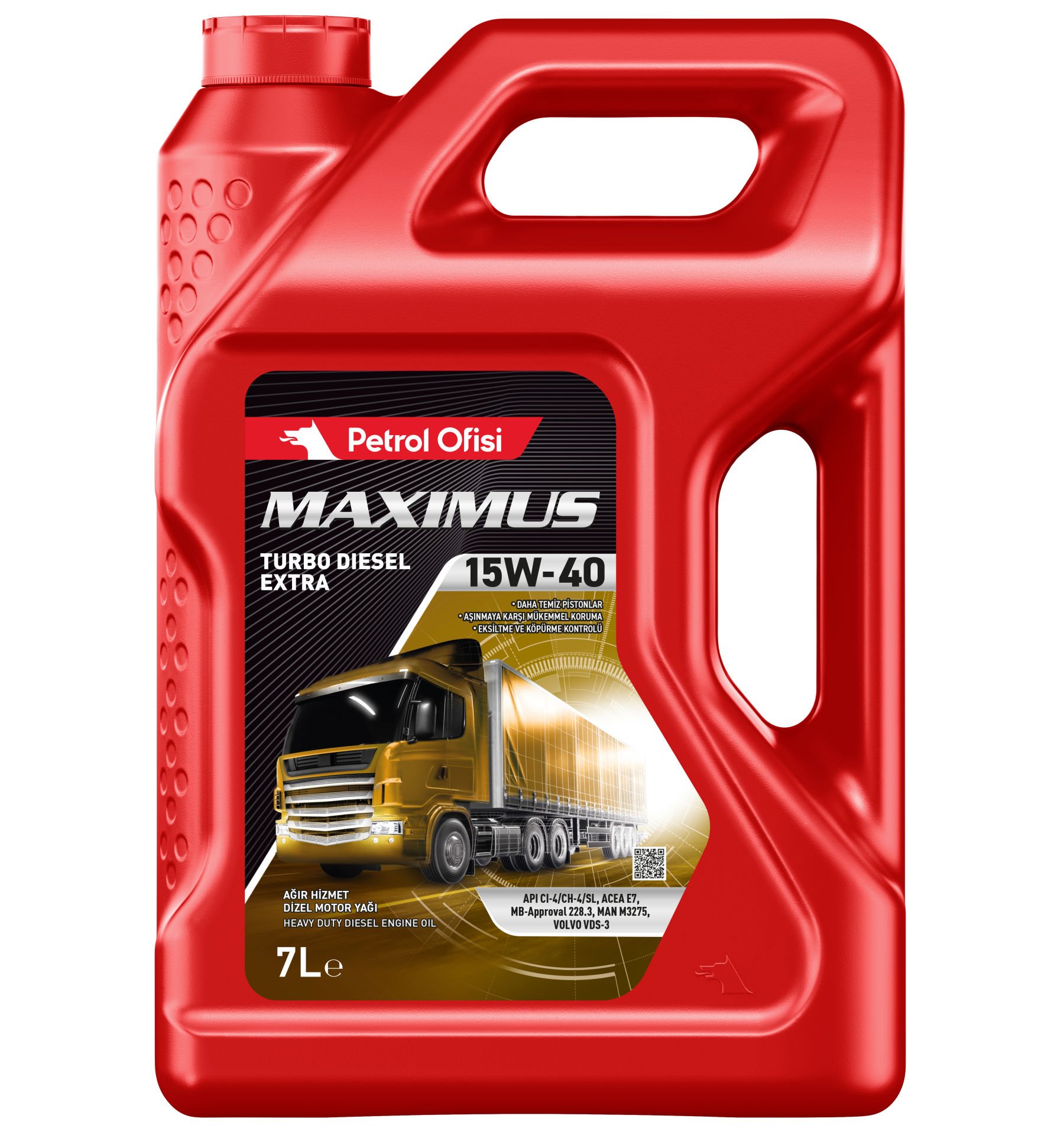 Maximus Turbo Diesel Extra 15W/40 3X7 Lt Koli