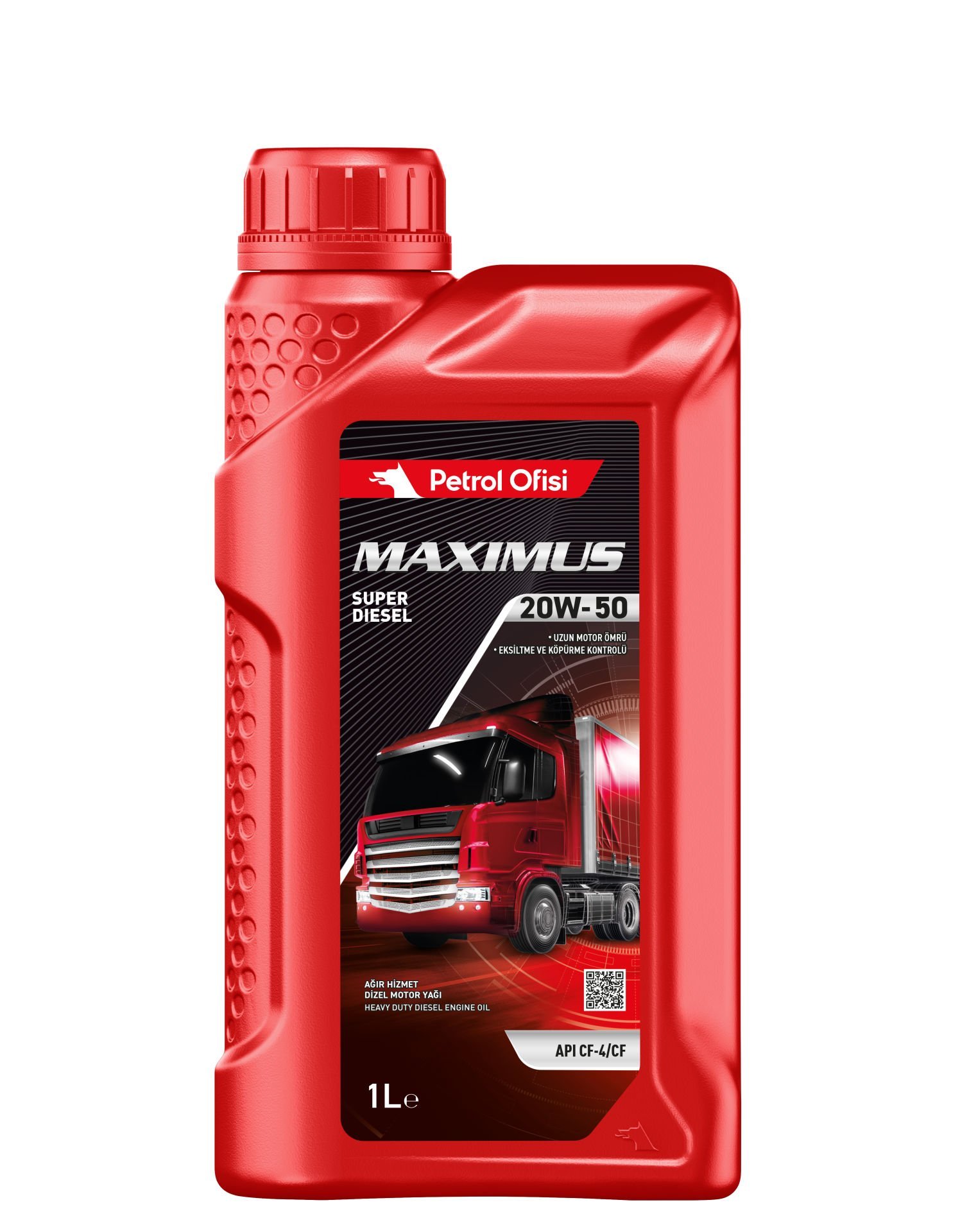 Maximus Süper Diesel 20W/50 12X1 Lt Koli