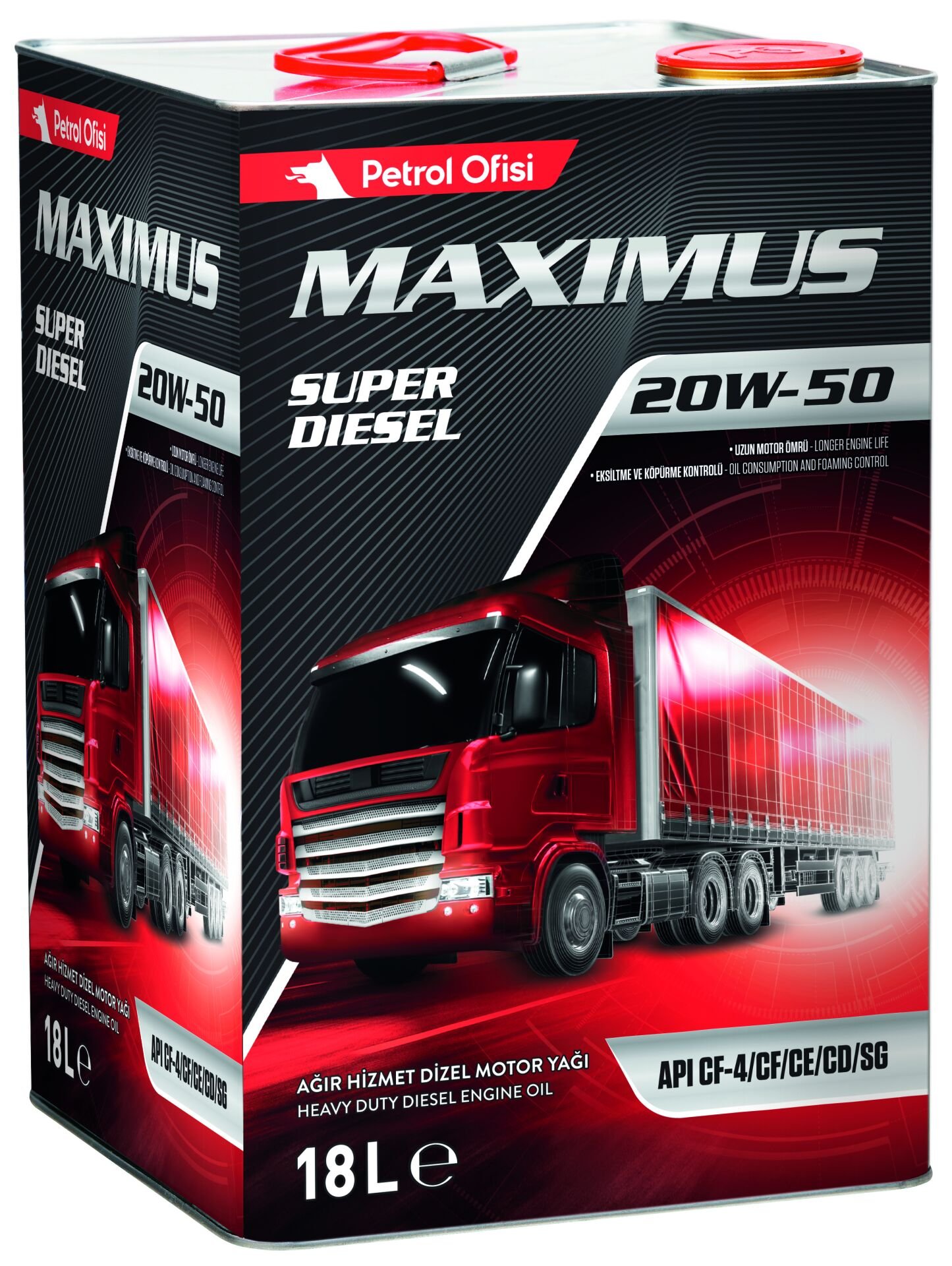 Maximus Süper Diesel 20W/50 18 Lt Tnk