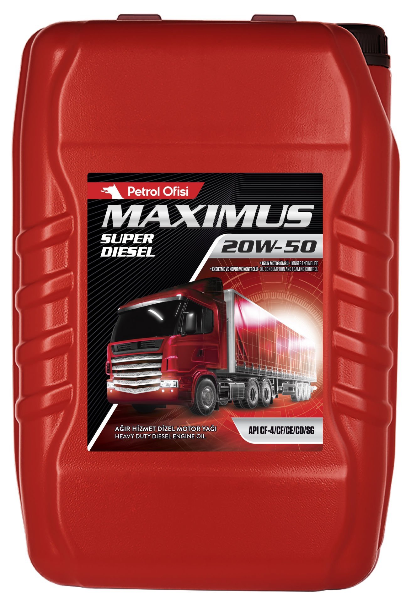 Maximus Süper Diesel 20W/50 17,5 Kg Pls Bdn