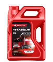 Maximus Süper Diesel 20W/50 4X3 Lt Koli
