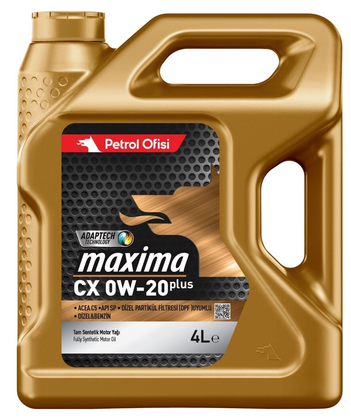 Petrol Ofisi Maxima Adaptech CX 0w-20 Plus 4x4 Litre